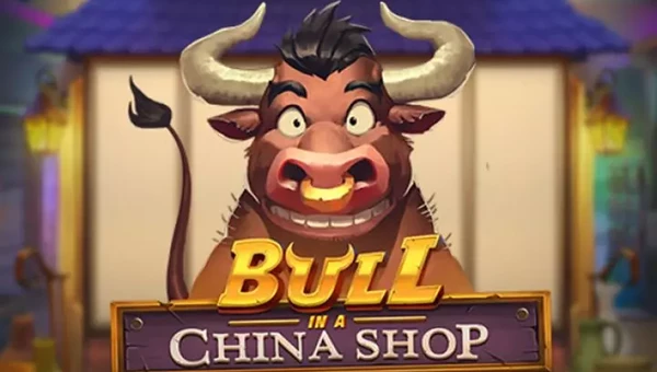Bull in a China Shop - Hilarious slot game featuring comedic bull antics in an elegant china shop setting